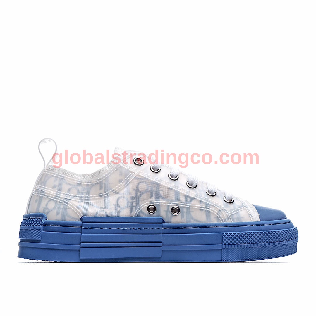 Dior B23 Oblique Slip-on Low Top Sneakers Sheer Print Sneakers